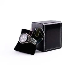 Fancy Watch Kassa Radian Hornaseyming PU Leðurkassa